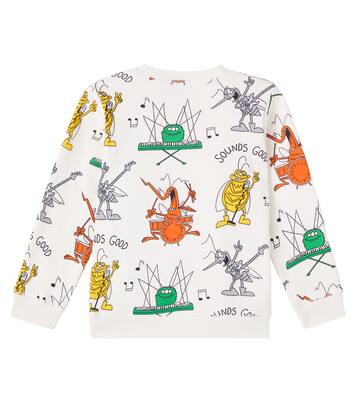 Printed cotton jersey sweatshirt | Stella McCartney Kids
