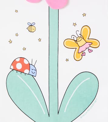 婴幼儿 — 印花棉质针织连身衣 | Stella McCartney Kids