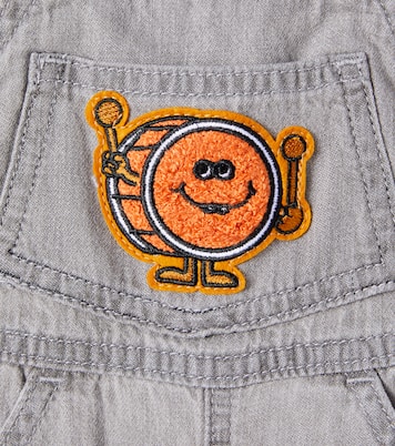 Baby appliqué denim overalls | Stella McCartney Kids