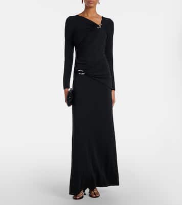 Viela gathered jersey maxi dress | Veronica Beard