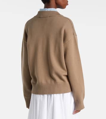 Ami de Cœur wool and cotton cardigan | Ami Paris