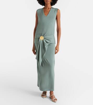 Cage leather sandals | Jil Sander