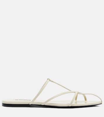 Cage leather sandals | Jil Sander