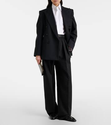 Leather ballet flats | Saint Laurent