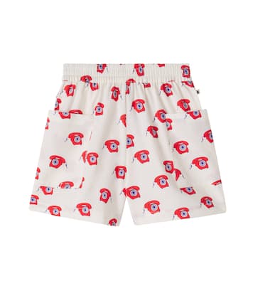 Printed cotton shorts | Bonton