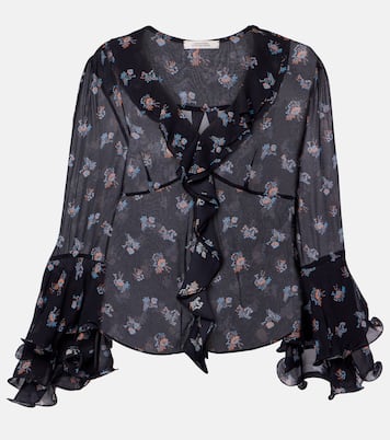 Blouse Airy Daydream en georgette | Dorothee Schumacher