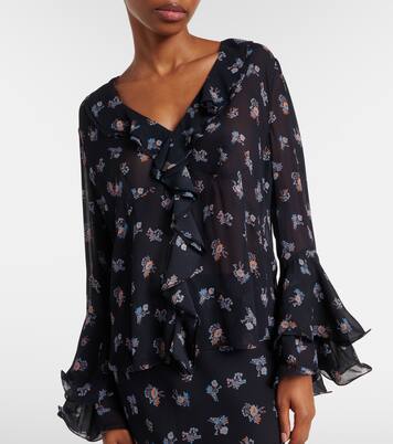 Blouse Airy Daydream en georgette | Dorothee Schumacher
