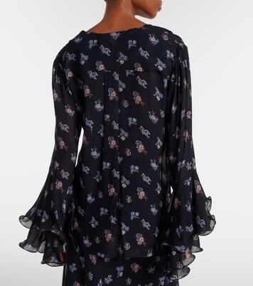 Blouse Airy Daydream en georgette | Dorothee Schumacher