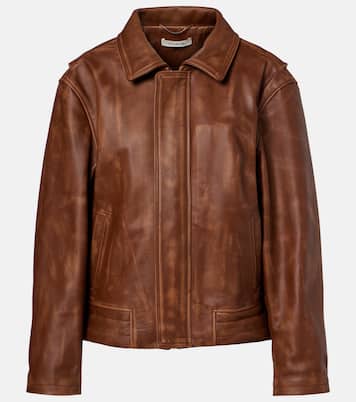 Leather jacket | Jacques Wei