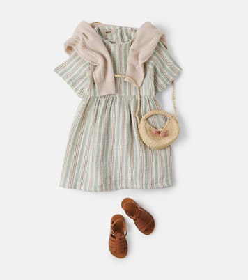 Elodie striped cotton dress | Wheat