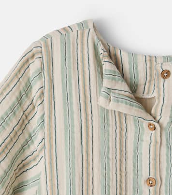 Elodie striped cotton dress | Wheat