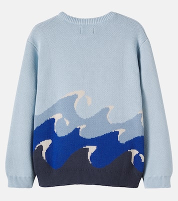 Knud jacquard sweater | Wheat