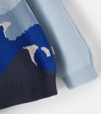 Knud jacquard sweater | Wheat