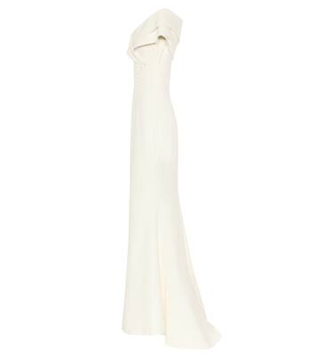 Bridal - Abito lungo Madison in crêpe | Safiyaa