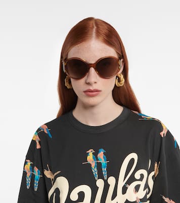 Anagram round sunglasses | Loewe