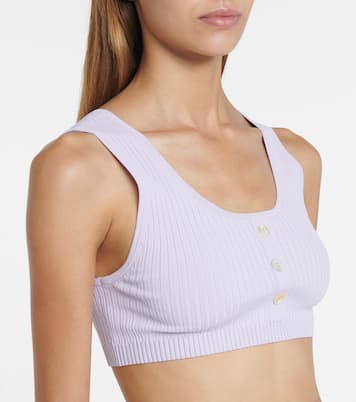 Bralette Henley in maglia a coste | Live The Process