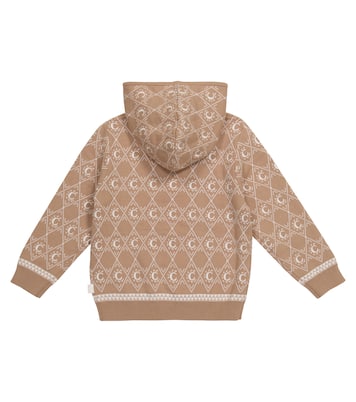 Hoodie aus Baumwolle und Wolle | Chloé Kids