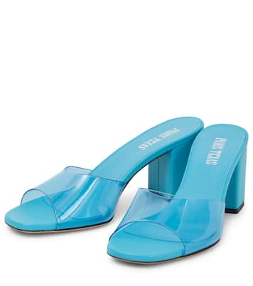 Mules Anja in PVC e pelle | Paris Texas