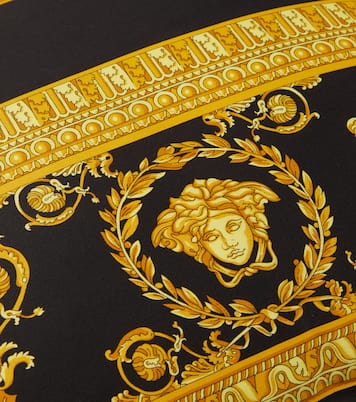 Barocco printed cotton cushion | Versace Home