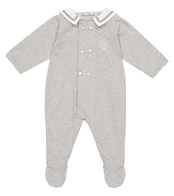 Baby - Tutina in jersey di cotone con logo | Tartine et Chocolat