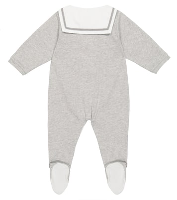 Baby - Tutina in jersey di cotone con logo | Tartine et Chocolat