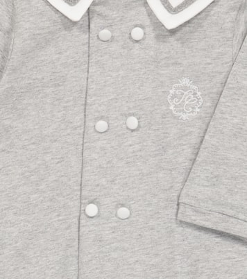 Baby - Tutina in jersey di cotone con logo | Tartine et Chocolat