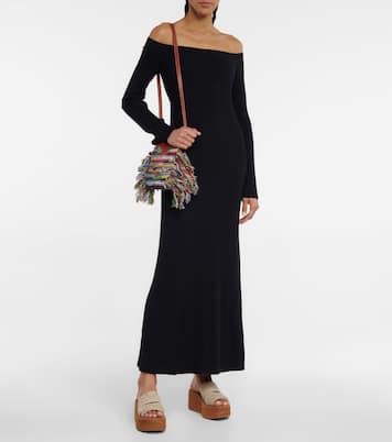Maxikleid aus Wolle und Kaschmir | Chloé