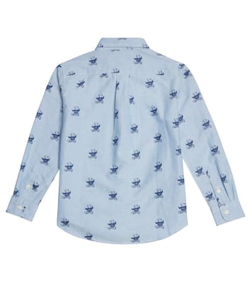 Bedrucktes Hemd aus Baumwolle | Polo Ralph Lauren Kids