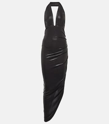 Midikleid aus Lamé | Norma Kamali