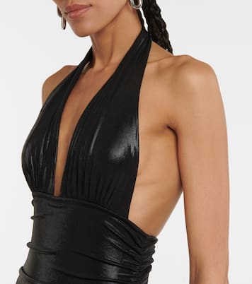 Midikleid aus Lamé | Norma Kamali
