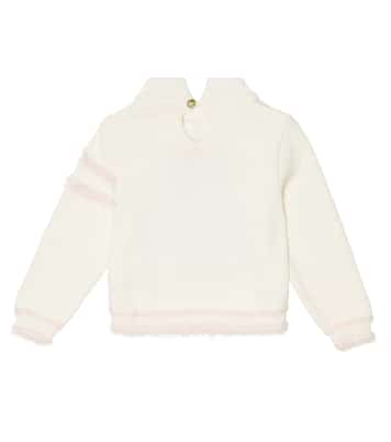 Baby - Pullover in cotone con intarsi | Monnalisa