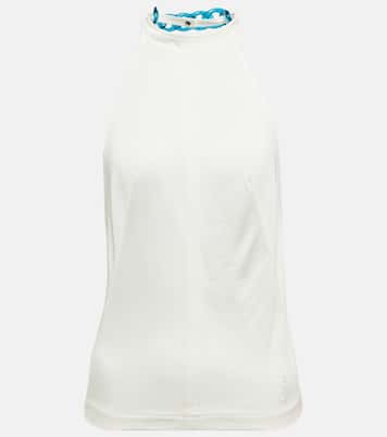 Chain-embellished halterneck top | JW Anderson