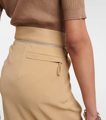 Falda La Jupe Bodri drapeada | Jacquemus