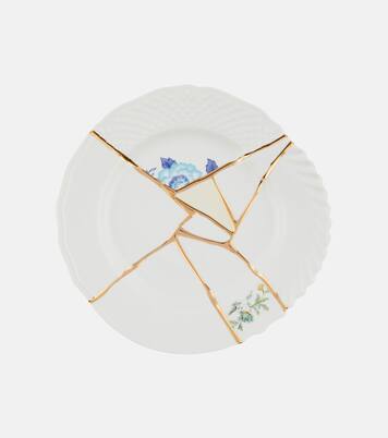 Piatto piano Kintsugi by Marcantonio Raimondi Malerba | Seletti