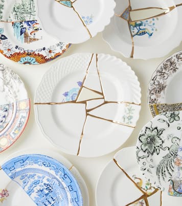 Piatto piano Kintsugi by Marcantonio Raimondi Malerba | Seletti