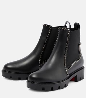 Ankle Boots Out Lina aus Leder | Christian Louboutin