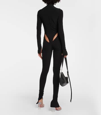 Cutout turtleneck jumpsuit | LaQuan Smith