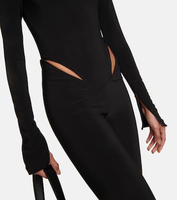 Cutout turtleneck jumpsuit | LaQuan Smith