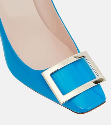 Belle Vivier patent leather platform pumps | Roger Vivier