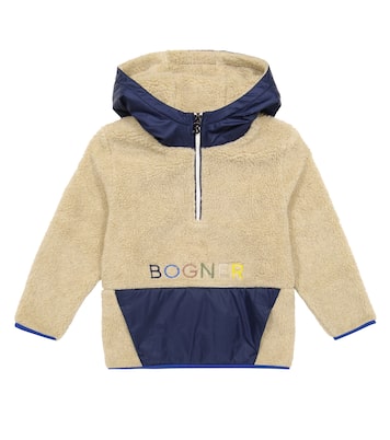 Melvin teddy half-zip hoodie | Bogner Kids
