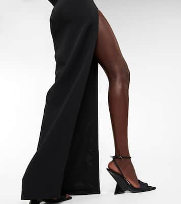 Mesh-paneled gown | David Koma