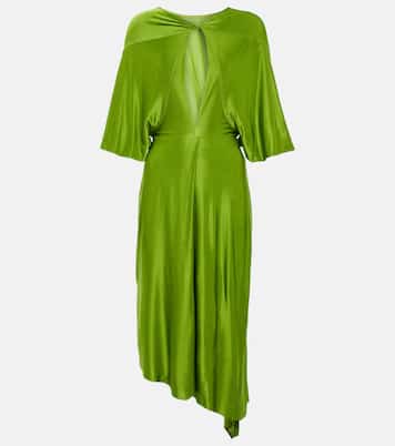 Abito midi in raso | Victoria Beckham