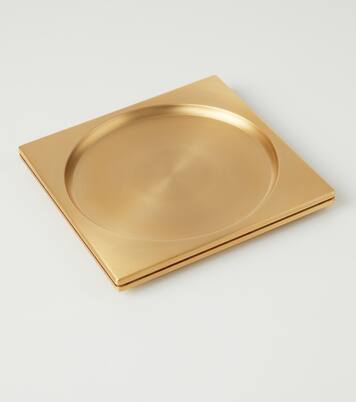 Divot brass tray | Audo Copenhagen