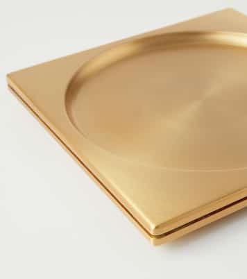 Divot brass tray | Audo Copenhagen