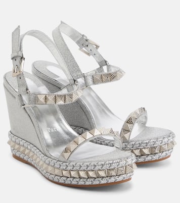 Verzierte Espadrille-Sandalen Pyraclou | Christian Louboutin