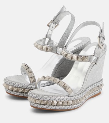 Verzierte Espadrille-Sandalen Pyraclou | Christian Louboutin