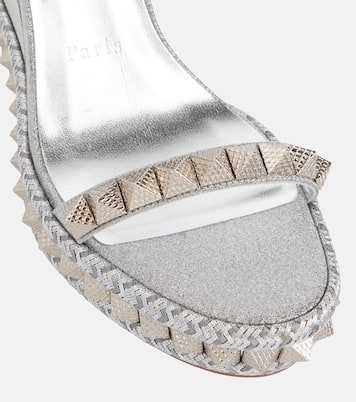Verzierte Espadrille-Sandalen Pyraclou | Christian Louboutin