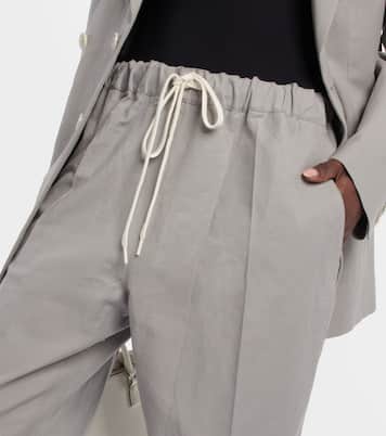 Margaret Howell Cotton Silk Trousers, Beige, XL | eBay