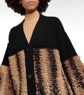 Cárdigan de jacquard en mezcla de lana | Stella McCartney