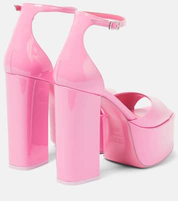 Tatiana patent leather platform sandals | Paris Texas